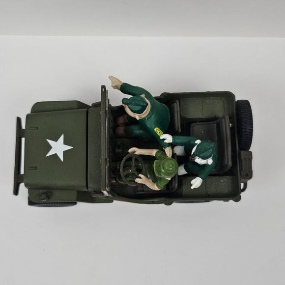 Beetle Bailey in Willy's Jeep Adventures‎ Gate Gateway 1:32 Scale Military Army - Picture 7 of 15